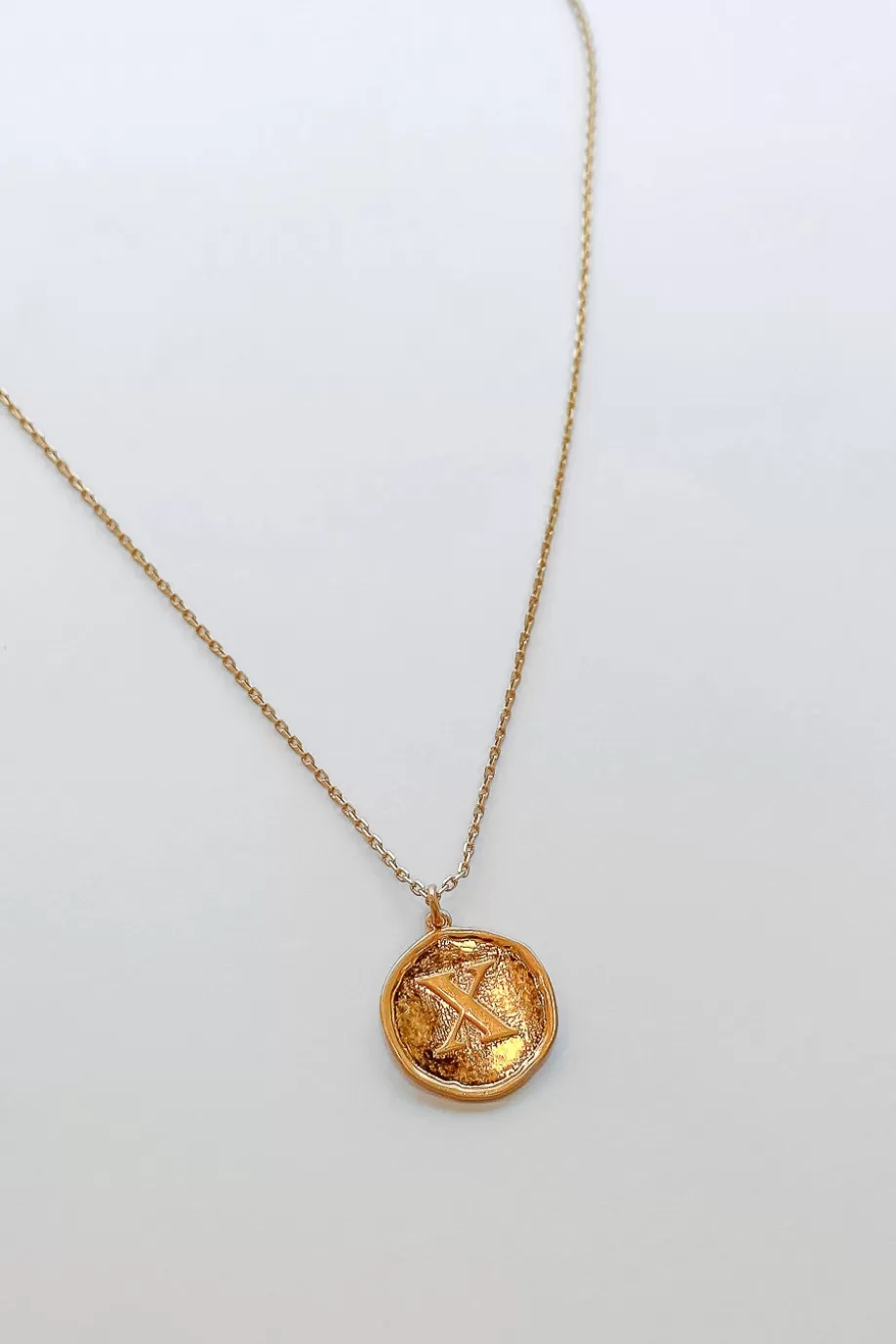Outlet Stamped Initial Necklace - FINAL SALE JEWELRY | JEWELRY