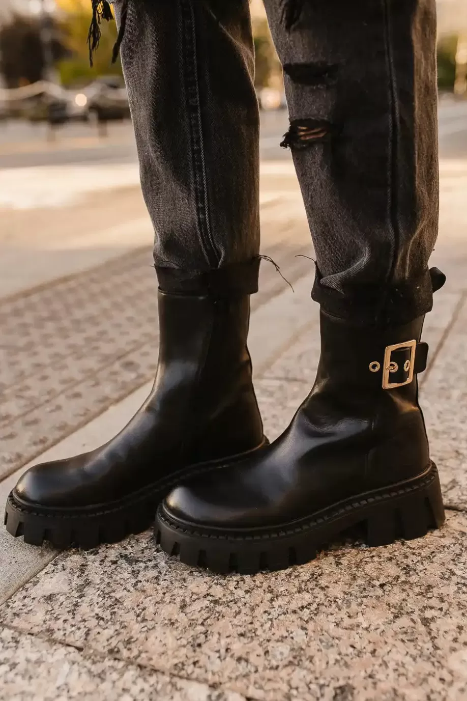 Online Steve Madden Sameera Leather Boots - FINAL SALE SHOES | SHOES