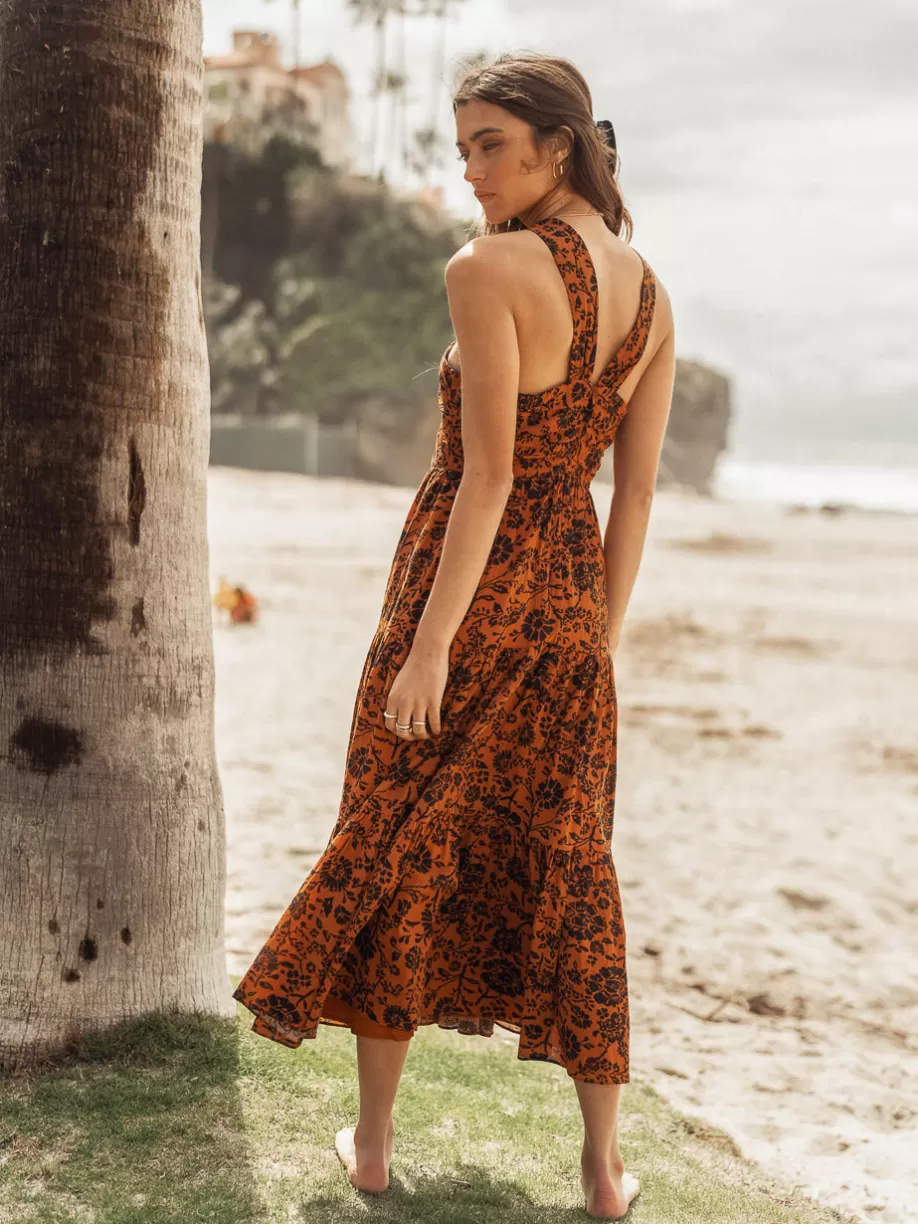 Fashion Vida Floral Dress MIDI DRESSES | DRESSES