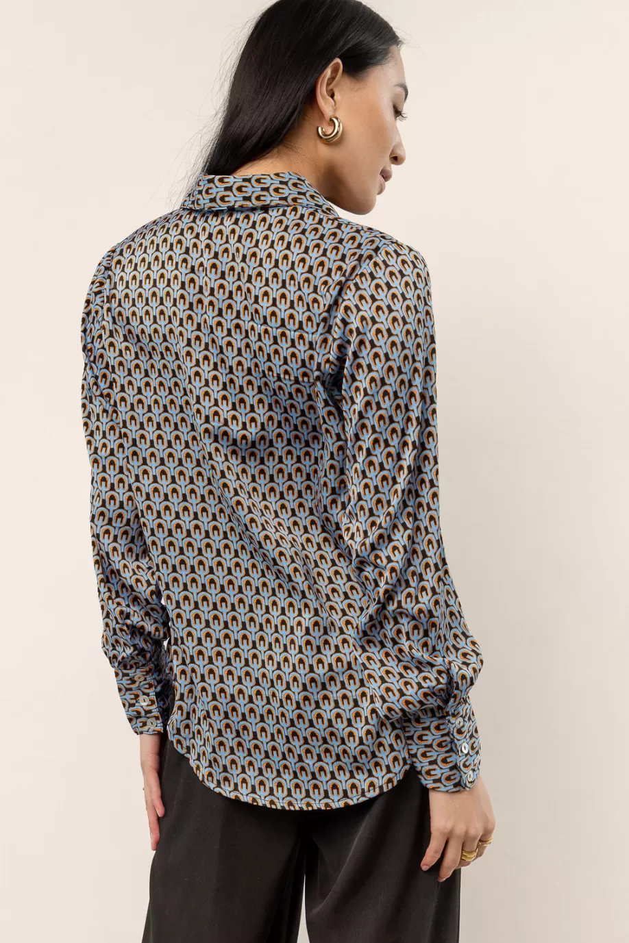 Flash Sale Yara Printed Button Up - FINAL SALE BUTTON DOWN